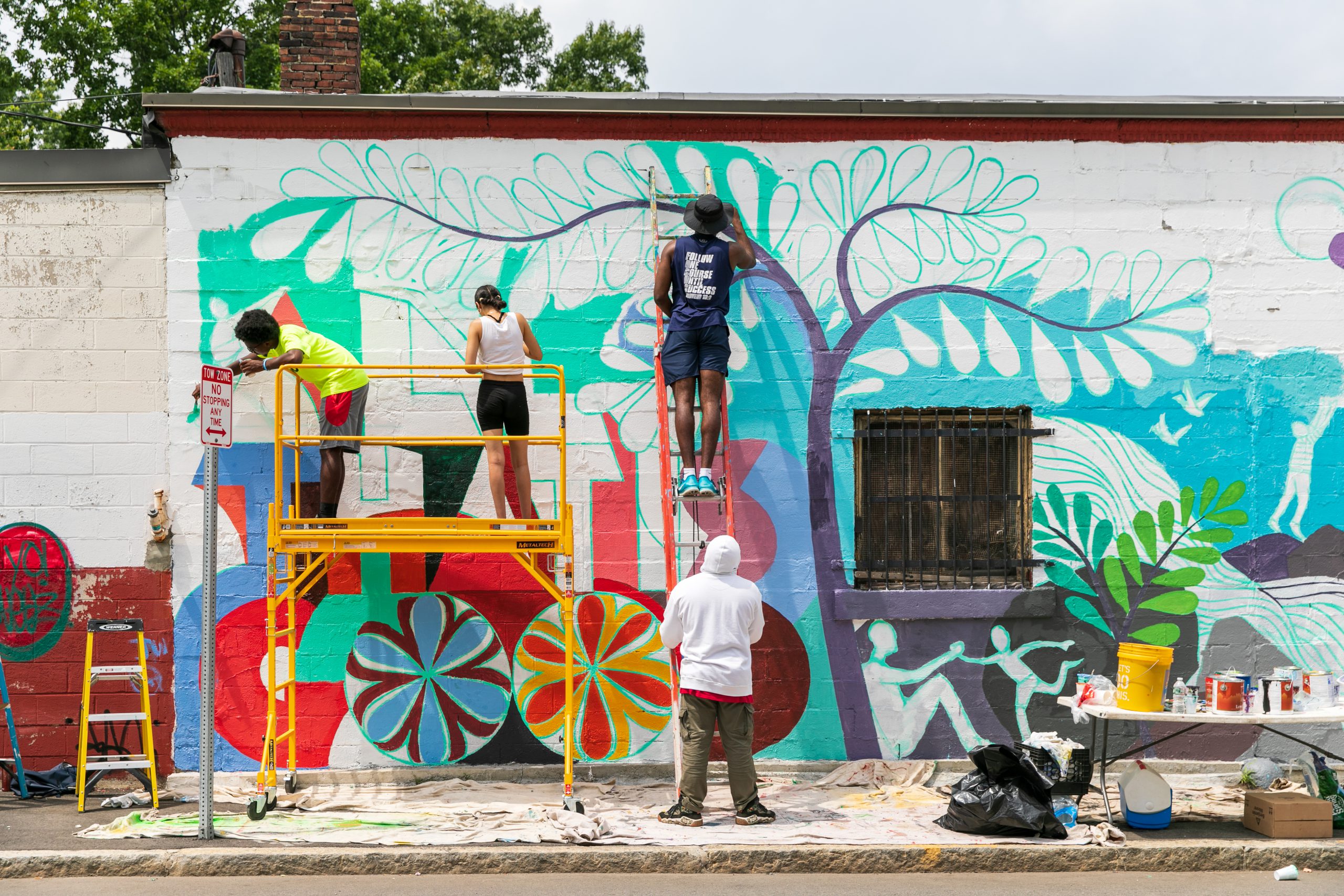 Young people using creative arts and activism to strengthen their community