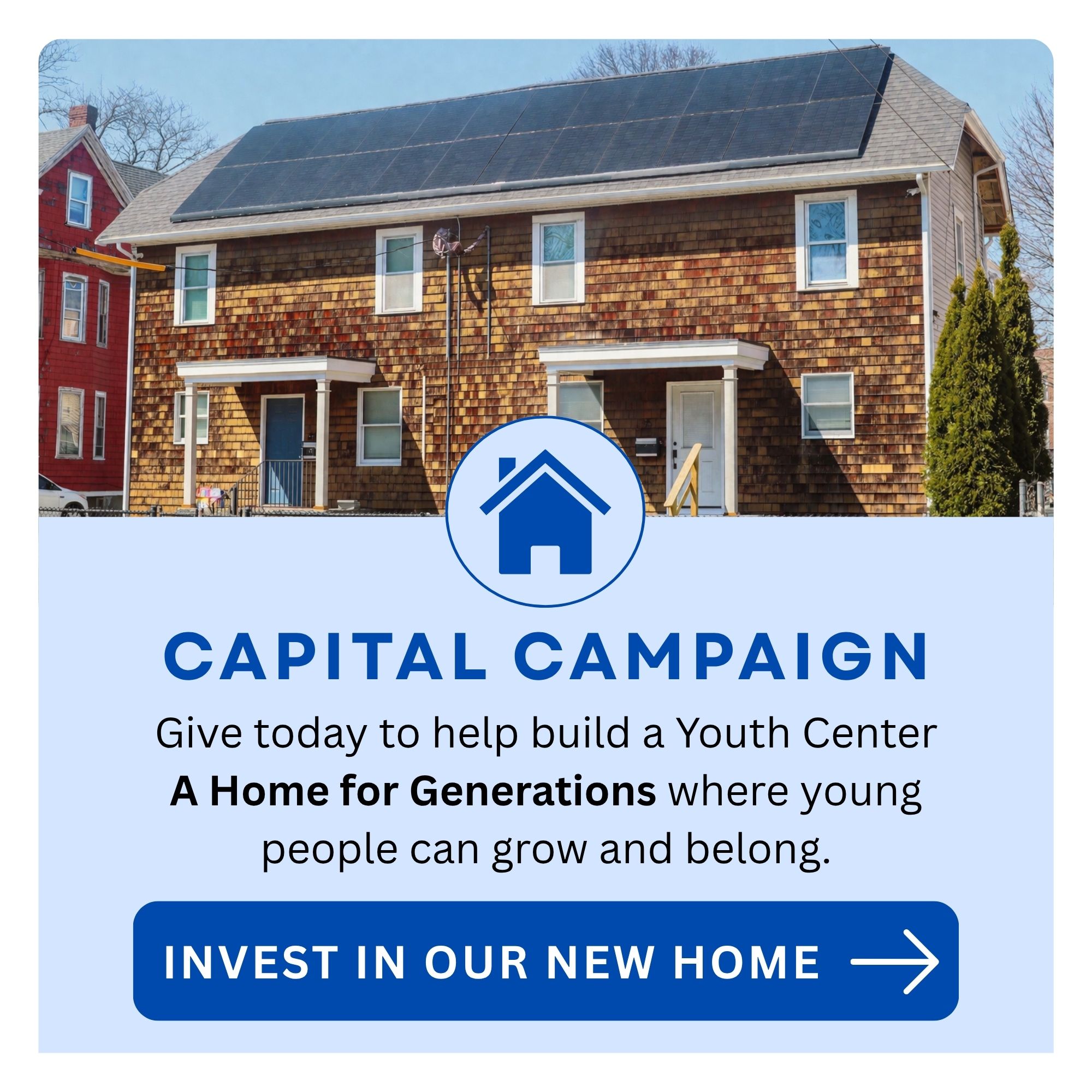 Help build A Home for Generations, Boston Project Ministries' youth and young adult center