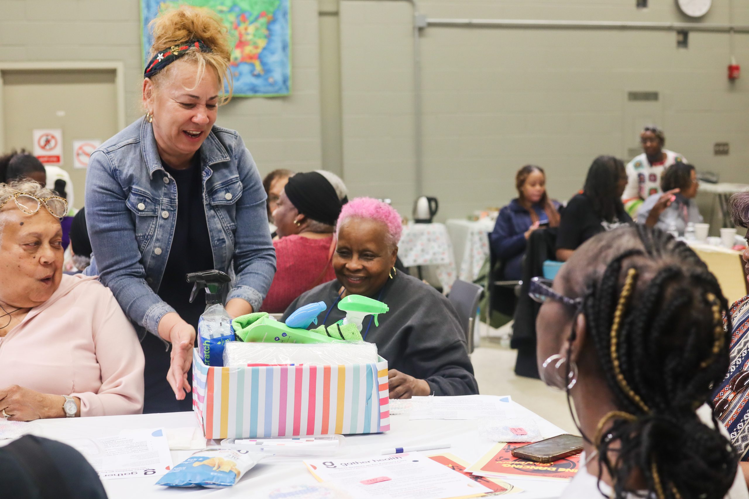 Older adults building connections and technology skills